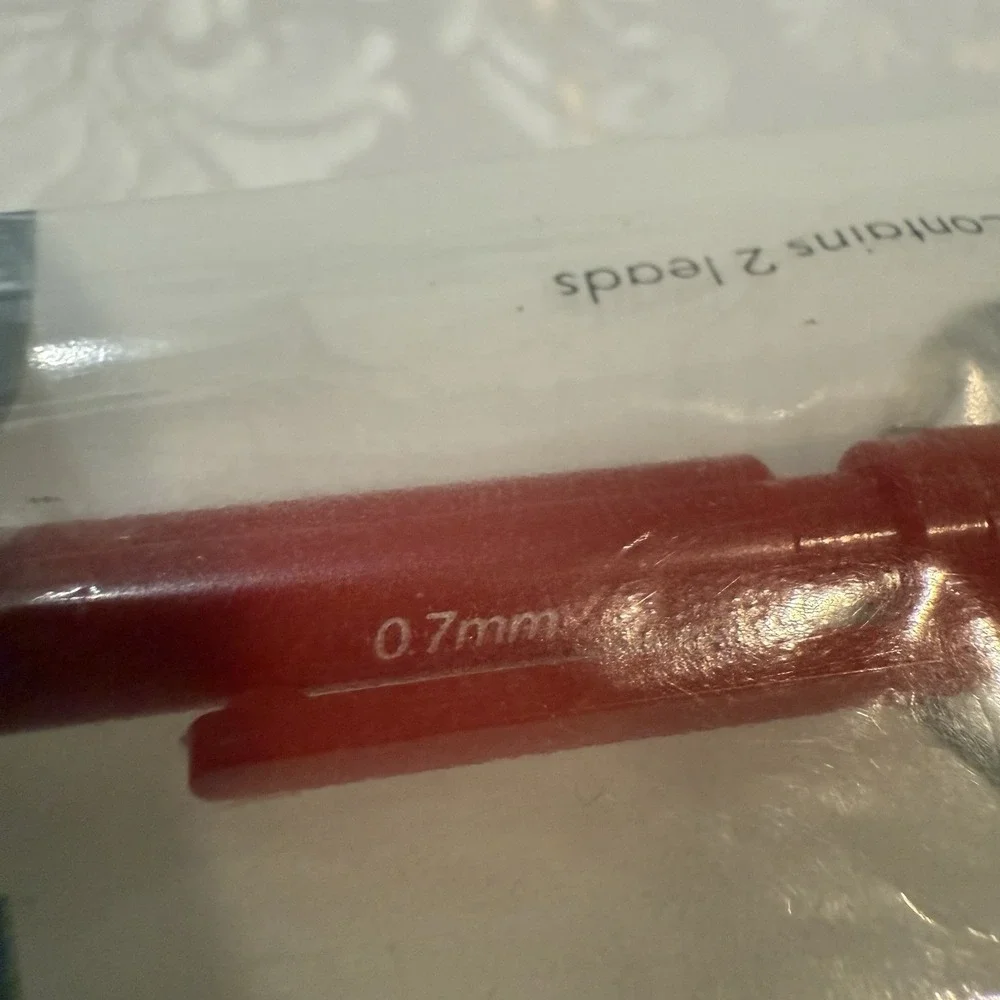 New In Package, Red 0.7mm Paper Mate Cassette Advancer‎ Pencil  VTG 1984 Read